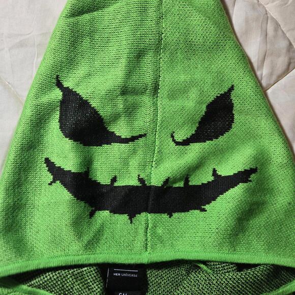 Her Universe Nightmare Before Christmas Oogie Boogie Cardigan - Picture 2 of 9